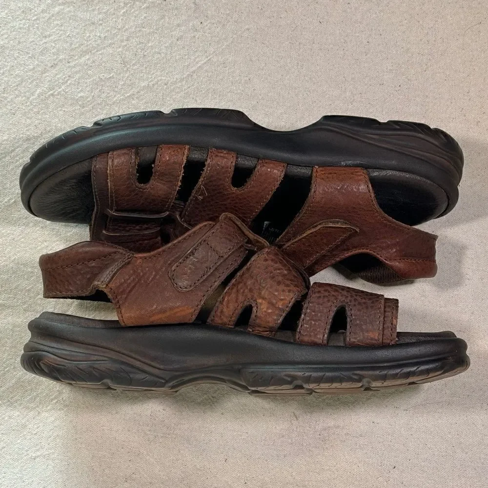 GBX Leather Sandals Mens Size 11M